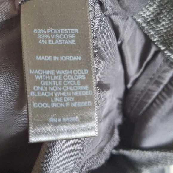 Express Black and Gray Columnist Pants Size 6 - Picture 10 of 10